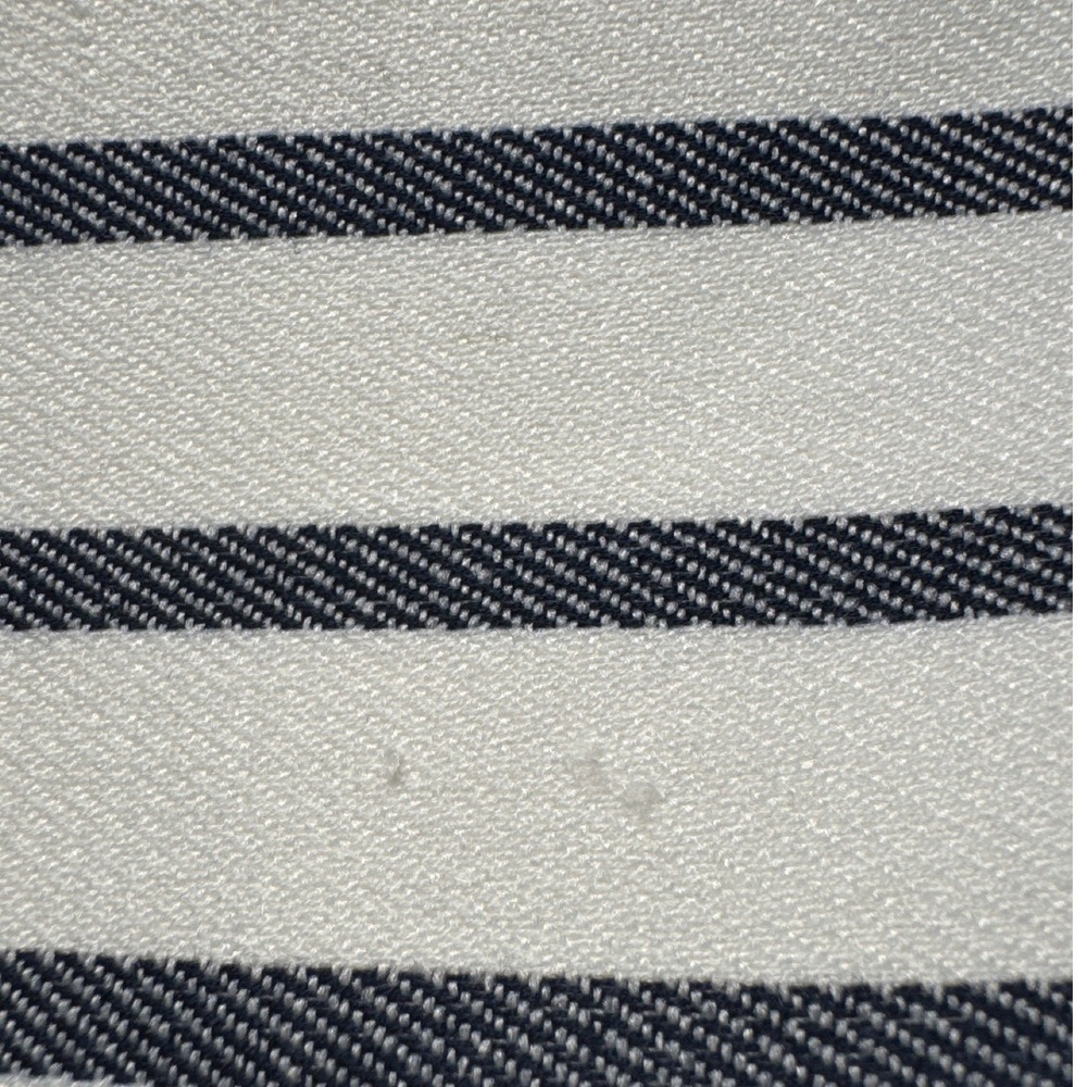 Lauren Ralph Lauren Striped Sheath Dress Navy White Sleeveless Knee Length Siz 8 - Picture 5 of 10